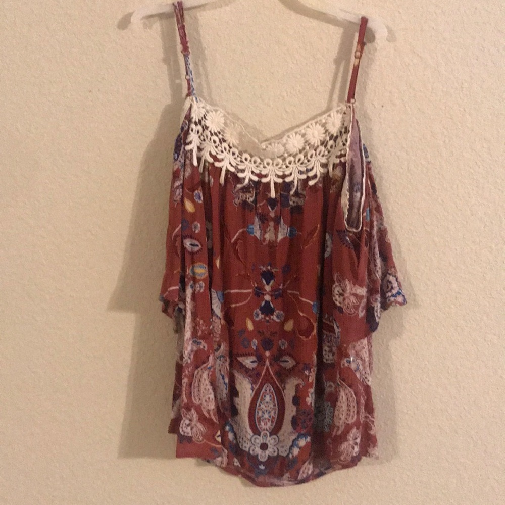 Spaghetti summer shirt🎀